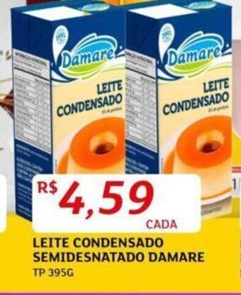 Assaí Atacadista LEITE CONDENSADO SEMIDESNATADO DAMARE TP 395G oferta