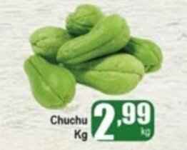 Higa's Supermercado Chuchu 1kg oferta