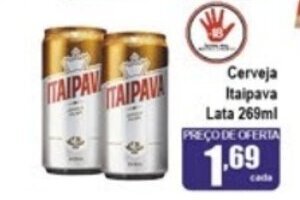 Higa's Supermercado Cerveja Itaipava lata 269ml oferta