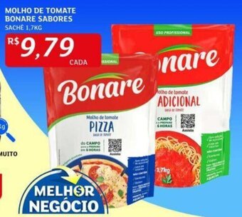 Assaí Atacadista MOLHO DE TOMATE BONARE SABORES SACHE 1,7KG oferta