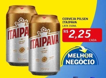 Assaí Atacadista CERVEJA PILSEN ITAIPAVA LATA 350ML oferta