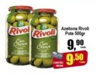 Higa's Supermercado Azeitona Rivoli pote 500g oferta