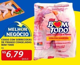 Assaí Atacadista COXAS COM SOBRECOXAS DE FRANGO CONGELADAS BOM TODO KG oferta