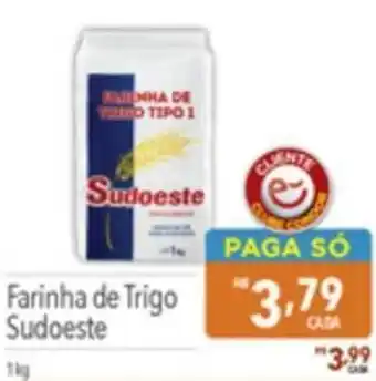 Supermercados Condor Farinha de Trigo Sudoeste 1kg oferta