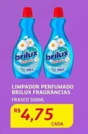 LIMPADOR PERFUMADO BRILUX FRAGRÂNCIAS FRASCO 500ML