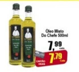 Higa's Supermercado Oleo Misto do Chefe 500ml oferta