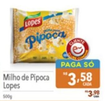 Milho de Pipoca Lopes 500g