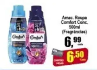 Higa's Supermercado Amac. Roupa Comfort Conc. 500ml (fragrancias) oferta