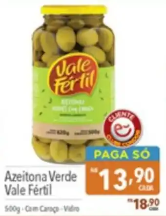 Supermercados Condor Azeitona Verde Vale Fértil 500g oferta