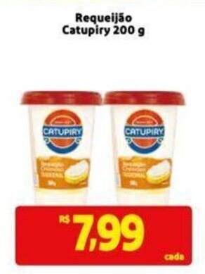 Extra Supermercado Requeijão Catupiry 200 g oferta