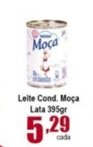 Higa's Supermercado Leite Cond. Moca lata 395g oferta