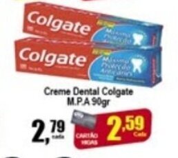 Higa's Supermercado Creme Dental Colgate MPA 90g oferta