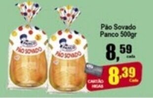Higa's Supermercado Pao Sovado Panco 500g oferta