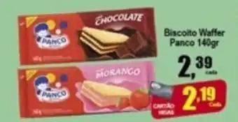 Higa's Supermercado Biscoito Wafer Panco 140g oferta