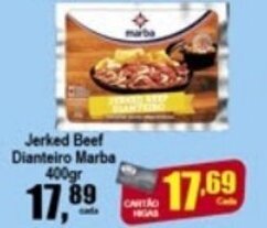 Higa's Supermercado Jerked Beef Dianteiro Marba 400g oferta