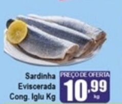Sardinha Eviscerada Cong. Iglu 1kg
