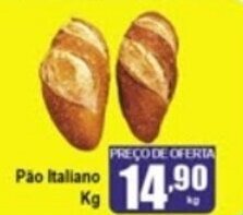 Higa's Supermercado Pao Italiano 1kg oferta