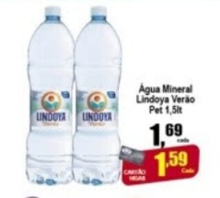 Higa's Supermercado Agua Mineral Lindoya Verao Pet 1.5L oferta
