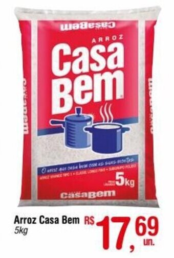 Fort Atacadista Arroz Casa Bem 5kg oferta