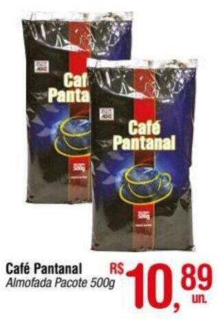 Fort Atacadista Café Pantanal Almofada Pacote 500g oferta
