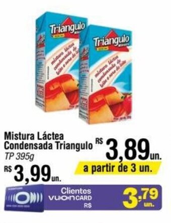 Fort Atacadista Mistura Láctea Condensada Triangulo TP 395g oferta