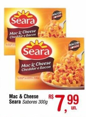 Fort Atacadista Mac & Cheese Seara Sabores 300g oferta