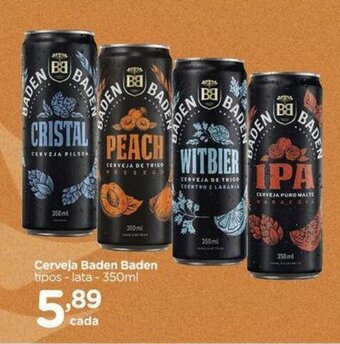 Carrefour Cerveja Baden Baden tipos - lata- 350ml oferta