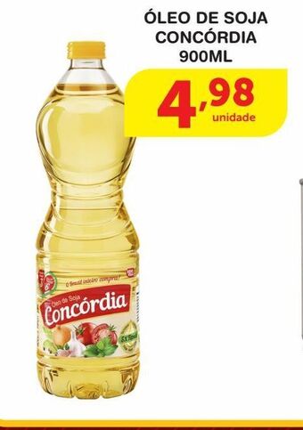 Roldão Óleo de soja concórdia 900ml oferta