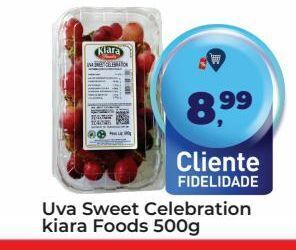 Tonin Superatacado Uva sweet celebration kiara foods 500g oferta