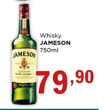 Supermercados Mundial Whisky JAMESON 750ml oferta