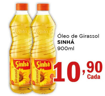 Supermercados Mundial Óleo de Girassol SINHÁ 900ml oferta