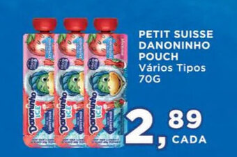 PETIT SUISSE DANONINHO POUCH Vários Tipos 70G
