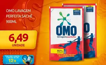Omo Lavagem Perfeita Sache 900ml