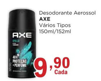 Desodorante Aerossol AXE Vários Tipos 150ml/152ml