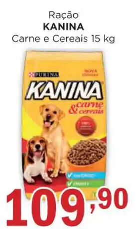 Ração KANINA Carne e Cereais 15 kg