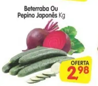 Beterraba ou Pepino Japones 1kg