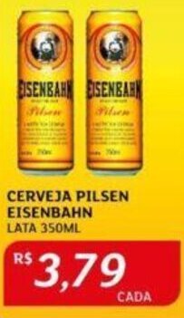 Assaí Atacadista CERVEJA PILSEN EISENBAHN LATA 350ML oferta