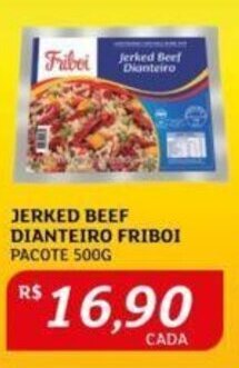 Assaí Atacadista JERKED BEEF DIANTEIRO FRIBOI PACOTE 500G oferta