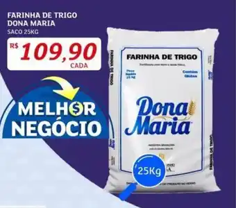 Assaí Atacadista FARINHA DE TRIGO DONA MARIA SACO 25KG oferta