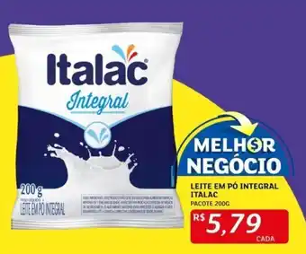 Assaí Atacadista LEITE EM PÓ INTEGRAL ITALAC PACOTE 200G oferta