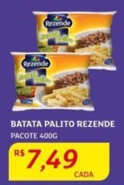Assaí Atacadista BATATA PALITO REZENDE PACOTE 400G oferta