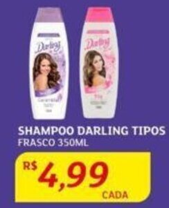 Assaí Atacadista SHAMPOO DARLING TIPOS FRASCO 350ML oferta