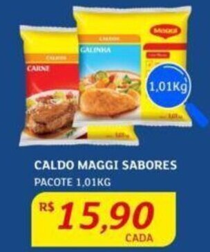 Assaí Atacadista CALDO MAGGI SABORES PACOTE 1,01KG oferta