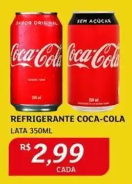 Assaí Atacadista REFRIGERANTE COCA-COLA LATA 350ML oferta