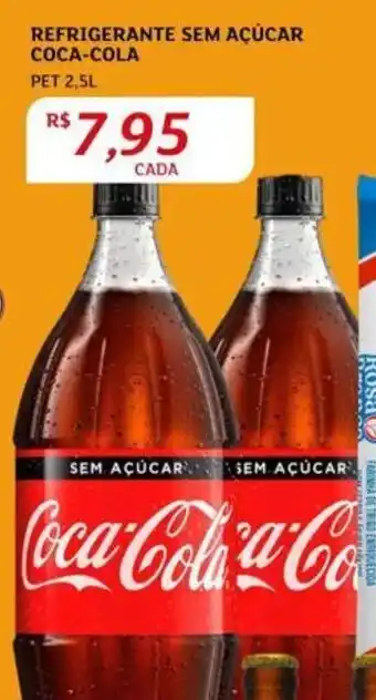 Assaí Atacadista REFRIGERANTE SEM AÇÚCAR COCA-COLA PET 2,5L oferta