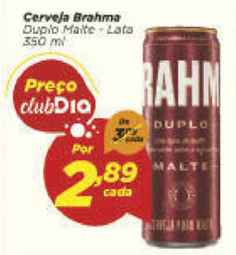 Dia Cerveja Brahma 350ml oferta