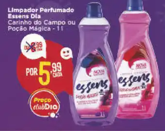 Dia Limpador Perfumado Essense Dia 1L oferta