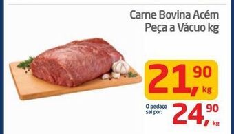 Tenda Atacado Carne bovina acém peça a vácuo kg oferta