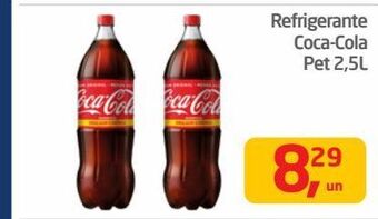 Tenda Atacado Refrigerante coca-cola pet 2,5l oferta