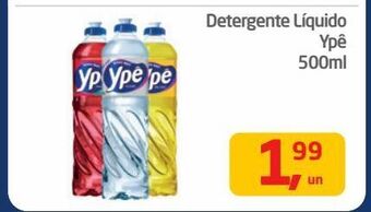 Tenda Atacado Detergente líquido ypê 500ml oferta